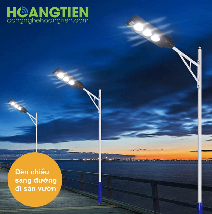 Đèn năng lượng mặt trời cảm biến 90W HT-SL43