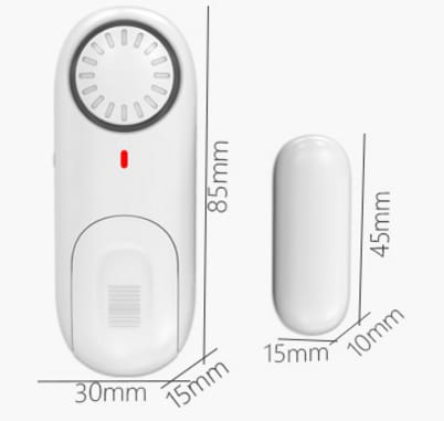 Báo động cảm biến má từ độc lập Kerui D1