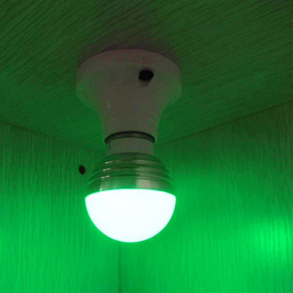 Bóng đèn LED đổi màu có điều khiển từ xa RGBLED-3