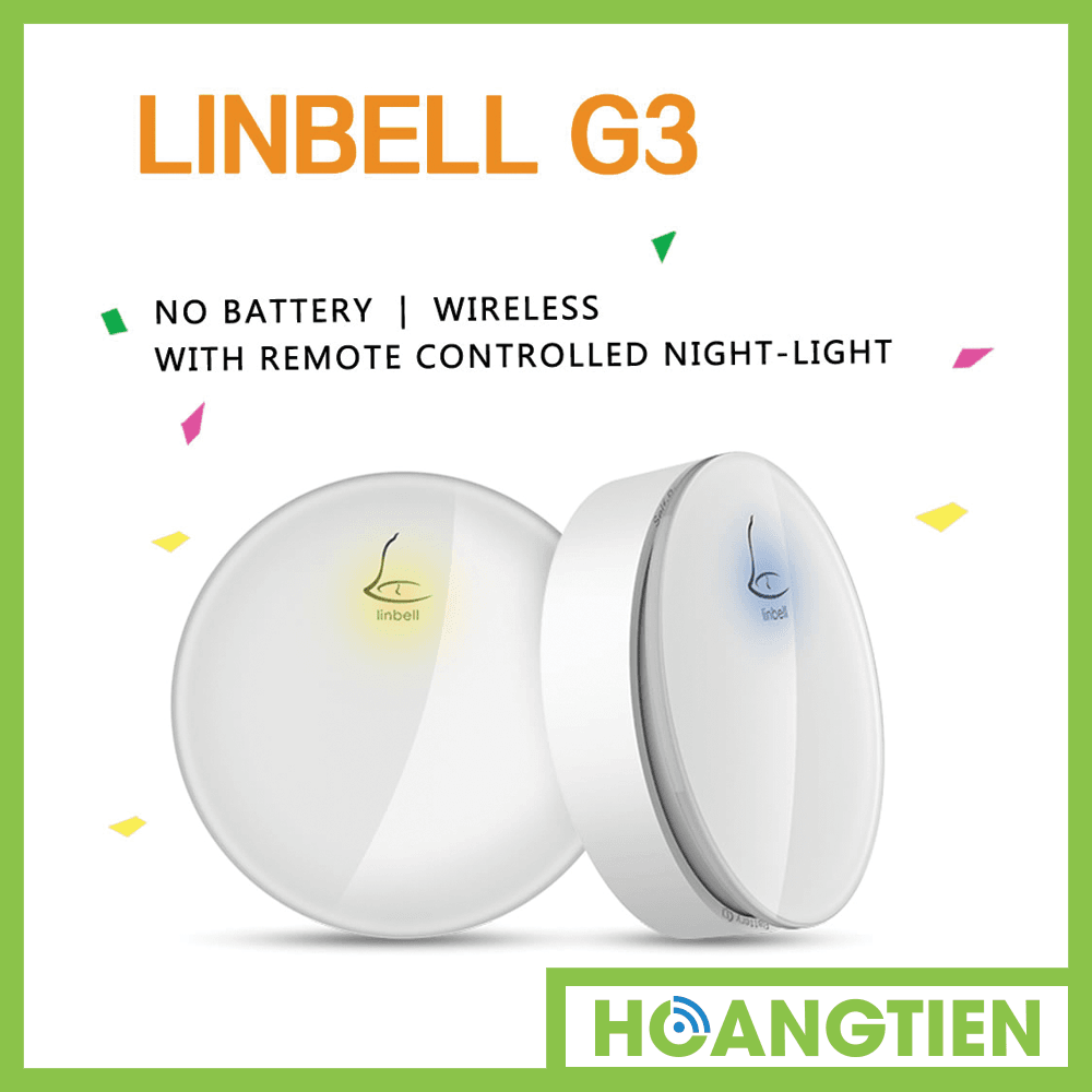 Chuông Cửa Không Dây Không Pin Linbell G3 - Ảnh 2