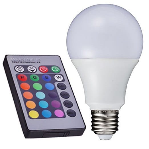 Đèn LED đổi màu có điều khiển từ xa RGBLED-5