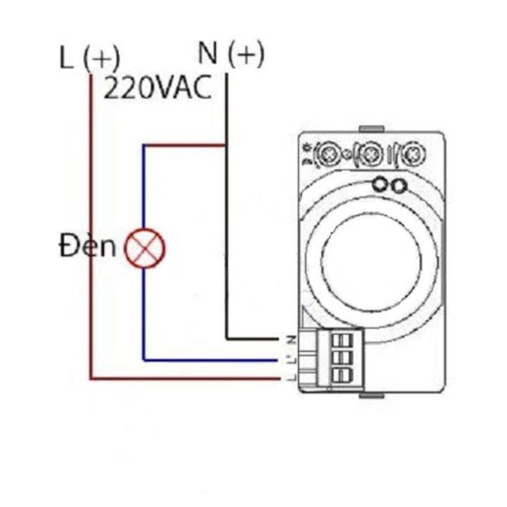 Công tắc cảm biến radar vi sóng LQ-K03