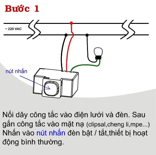 Công tắc điều khiển từ xa TPE IR2A