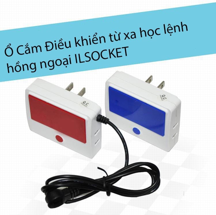 Ổ cắm học lệnh điều khiển hồng ngoại ILSOCKET