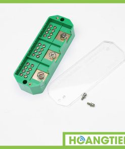 Cầu đấu chia dây điện 3 pha 1 ra 4 FJ6-2H