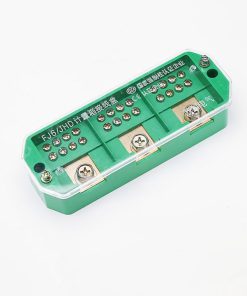 Cầu đấu chia dây điện 3 pha 1 ra 4 FJ6-2H