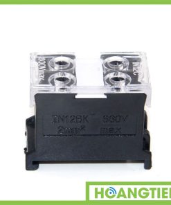 Cầu đấu dây điện 4 cổng 2 đầu IN-12BK