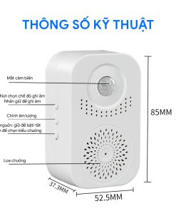 Chuông báo khách cảm ứng WG-102