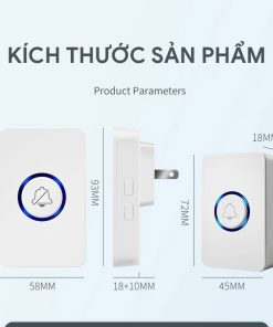 Chuông cửa không dây KS-108