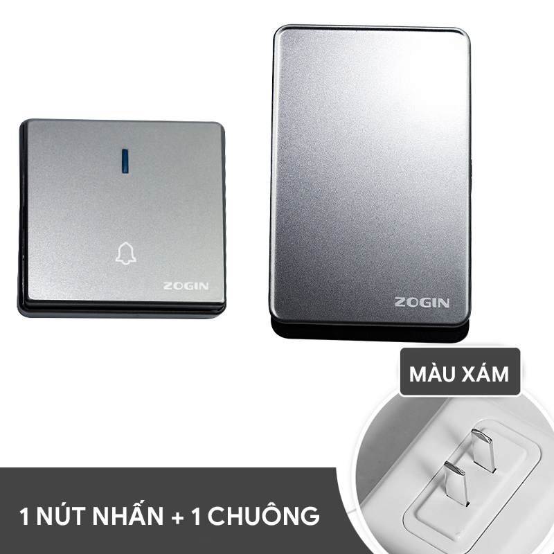 Chuông cửa không dây không pin ZOGIN F31 - Ảnh 2