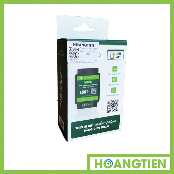 Công tắc điều khiển từ xa qua sim Lazico ES01+ - Ảnh 2