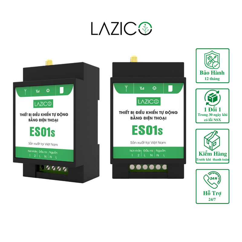 Công tắc điều khiển từ xa qua sim Lazico ES01s - Ảnh 5