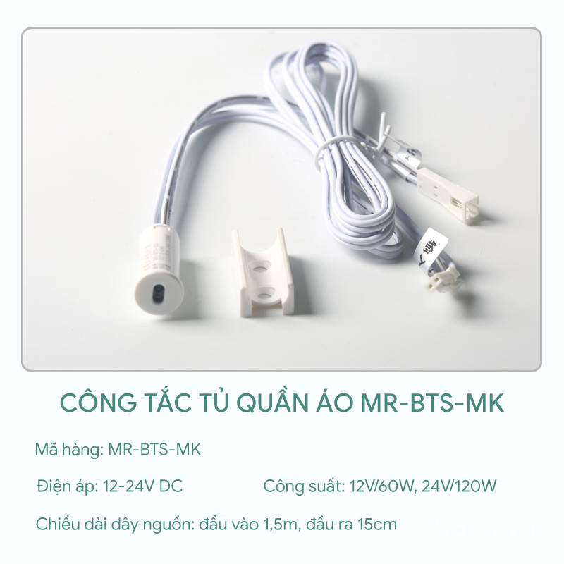 Công tắc cảm biến tủ quần áo MR-BTS-MK - Ảnh 3