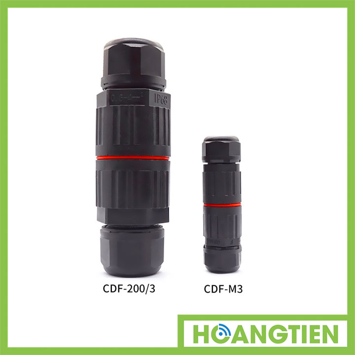 Cút nối thẳng chống nước IP68 CDF-M3