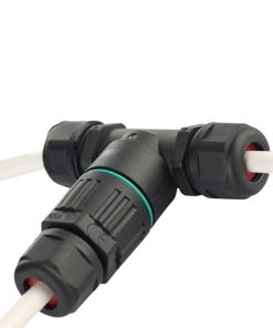 Cút nối dây điện chữ T chống nước IP68 CDF-200-3T