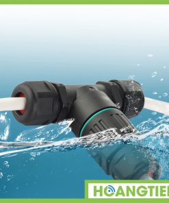 Cút nối dây điện chữ T chống nước IP68 CDF-200-3T