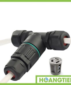 Cút nối dây điện chữ T chống nước IP68 CDF-200-3T