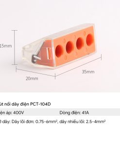 cút nối dây điện PCT-104D