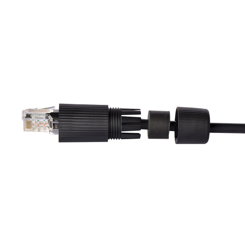 Cút nối dây mạng RJ45 chống nước thẳng NI45 - Ảnh 3