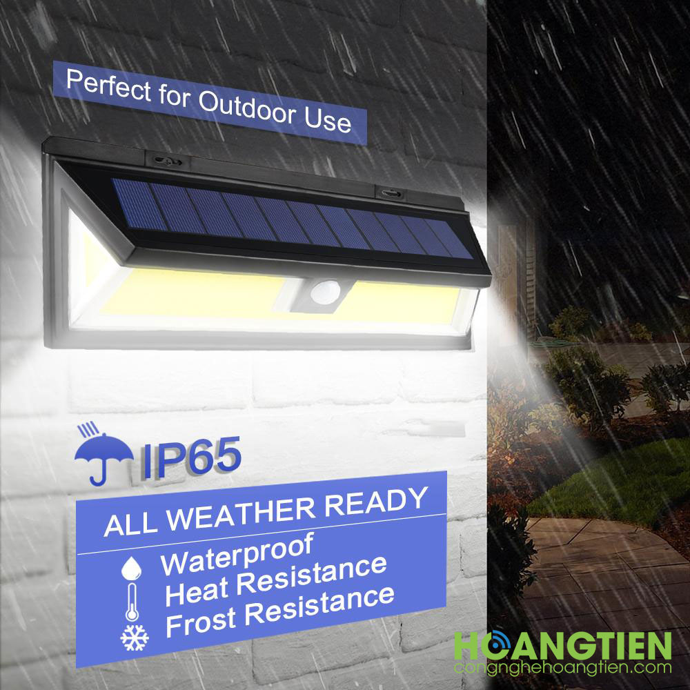Đèn năng lượng mặt trời cảm biến 180 LED HT-SL36