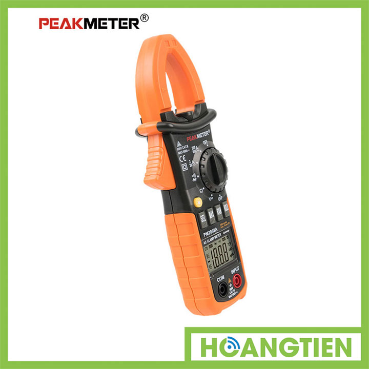Đồng hồ ampe kìm điện tử PEAKMETER PM2008