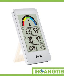 Đồng hồ nhiệt độ độ ẩm trong nhà và ngoài trời FJ3356