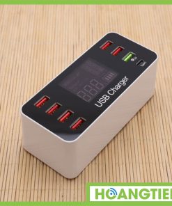 Ổ cắm sạc USB 8 cổng hỗ trợ sạc nhanh QC3.0 A9 Plus