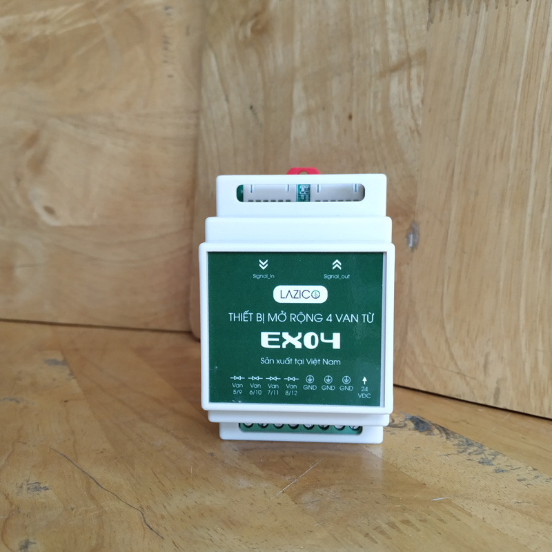 Thiết bị mở rộng 4 van từ Lazico EX04 - Ảnh 2