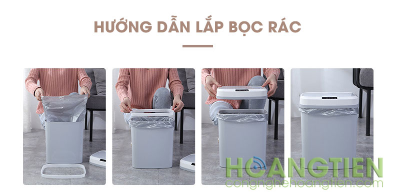 Thùng rác thông minh PD-6008
