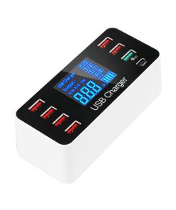 Ổ cắm sạc USB 8 cổng hỗ trợ sạc nhanh QC3.0 A9 Plus