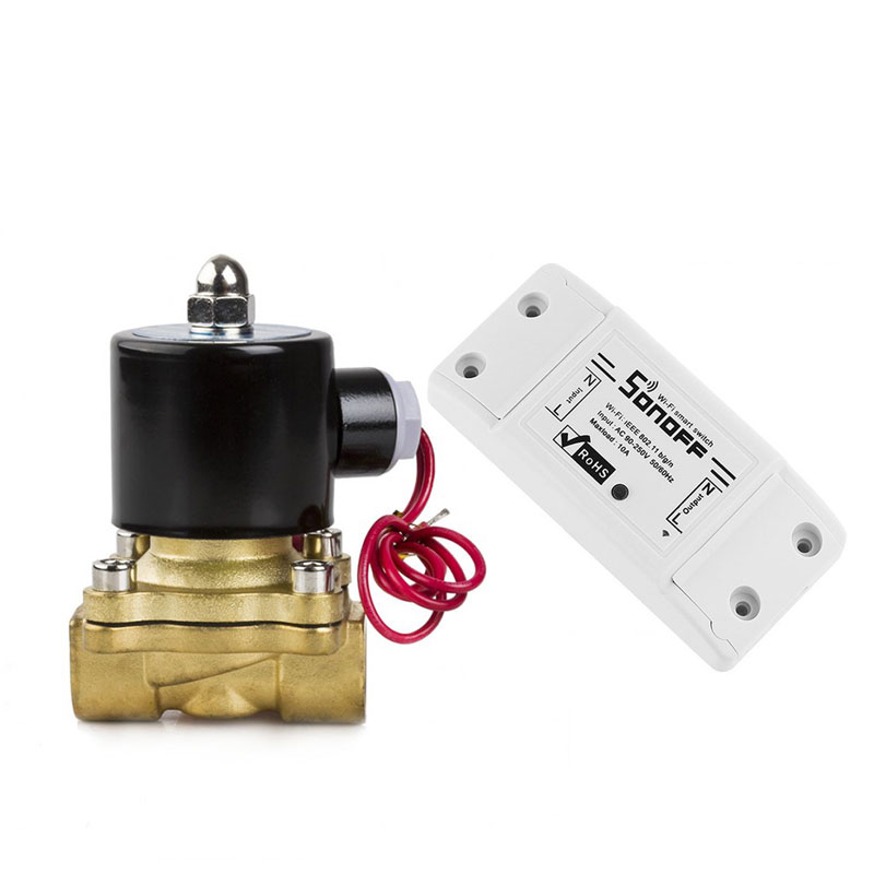 Bộ van điện từ điều khiển qua wifi HT-WVT1